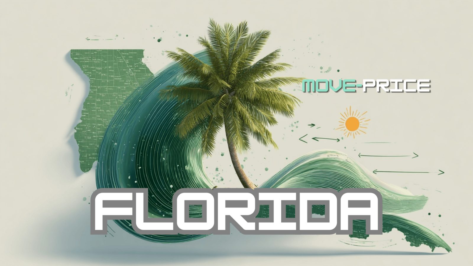 Florida moving illustration