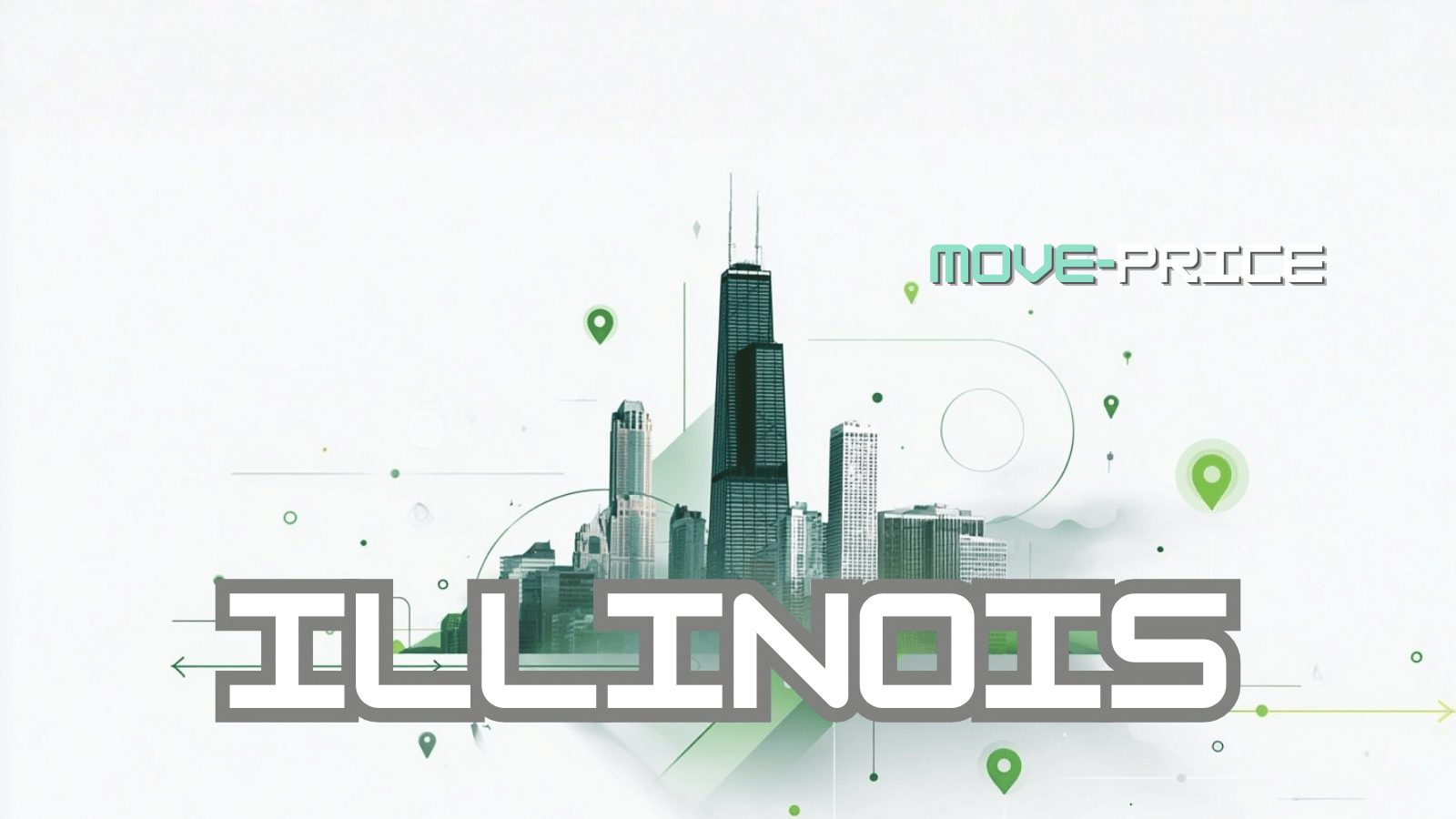Illinois moving illustration
