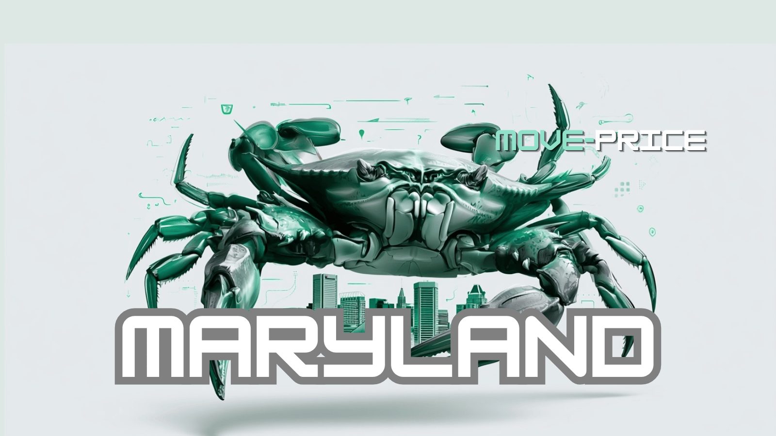 Maryland moving illustration