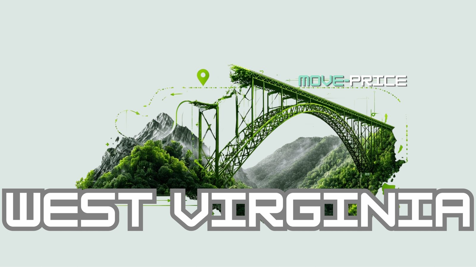 West Virginia moving illustration